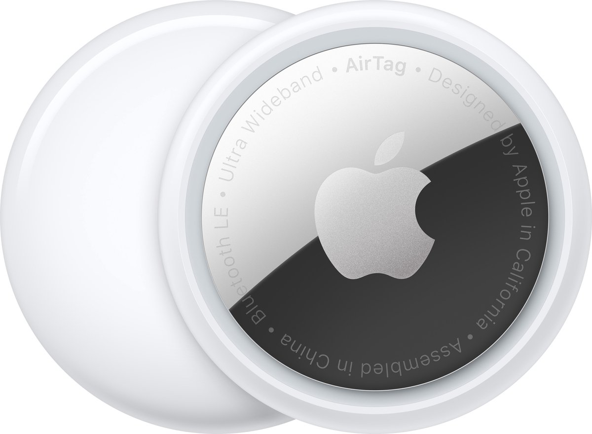 Apple AirTag wit bluetooth tracker sleutelvinder