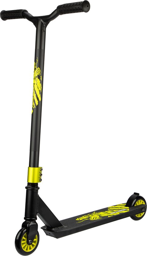 Black Dragon Stuntstep - Road Rage - Zwart/Lime
