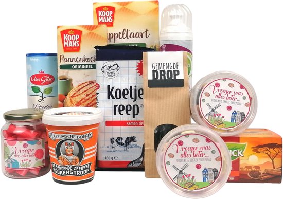 Cadeaupakket "Vroeger was alles beter"