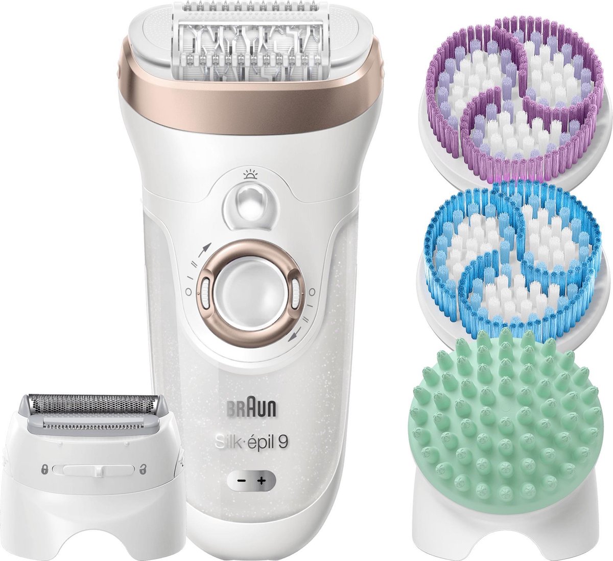 Braun Silk-épil 9 9-961v SkinSpa - Epileerapparaat