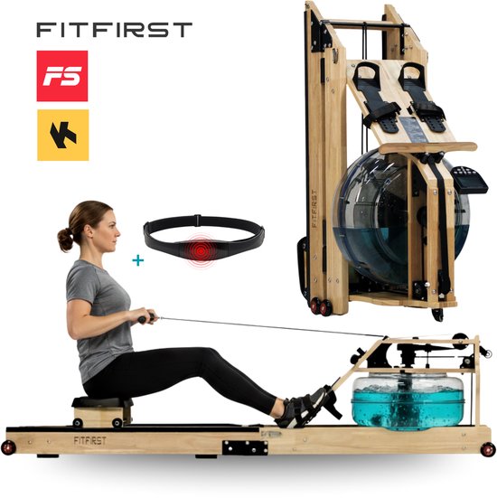 FitFirst® Roeitrainer met Waterweerstand
