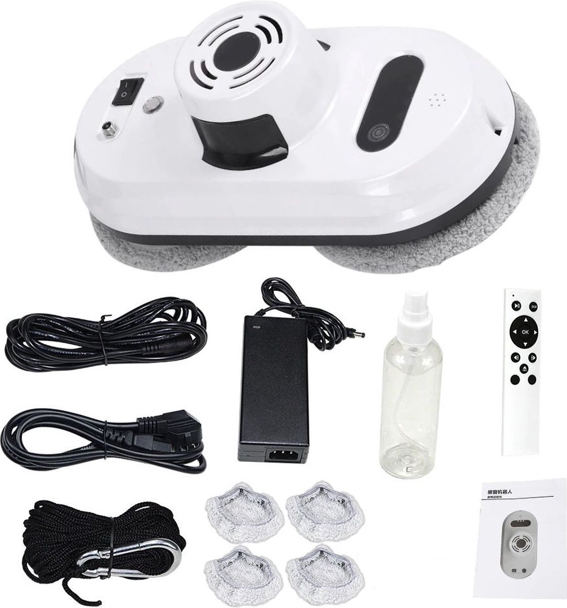 Merkloos Robot Ramenwasser 2-in-1