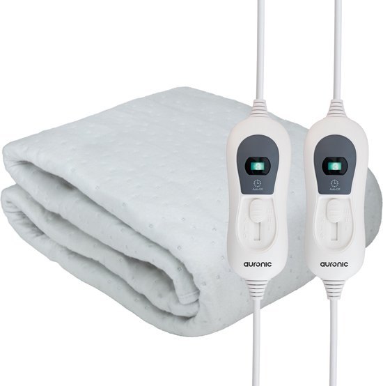 Auronic elektrische onderdeken XL 190 x 160 cm met twee bedieningen