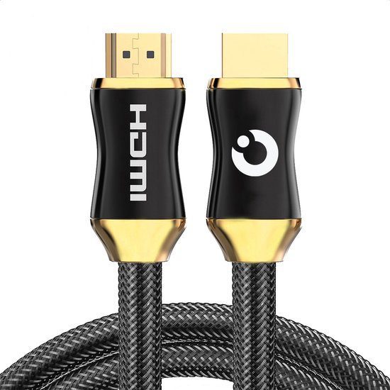 Auronic HDMI 2.0 kabel 4K 18Gbps gold plated 1,5 meter zwart