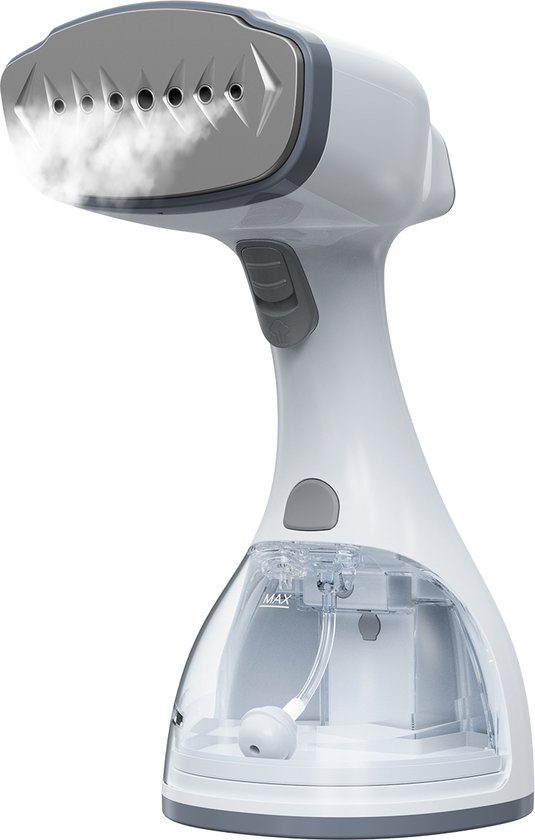 Auronic kledingstomer handstomer 300ml voor kleding en meubilair wit