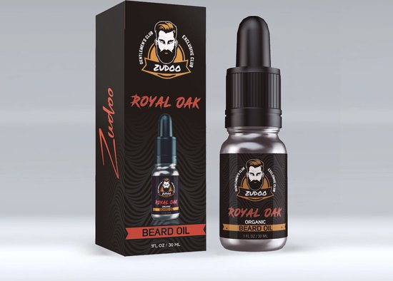 Zudoo's Baardolie Royal Oak voor een gevoelige huid