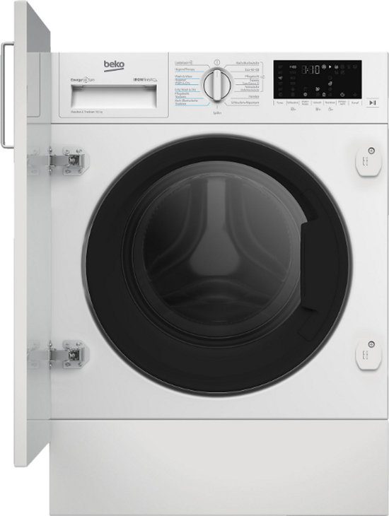 Beko B5DBT6941W inbouw wasdroogcombinatie 9 kg integreerbaar achter keukenfront