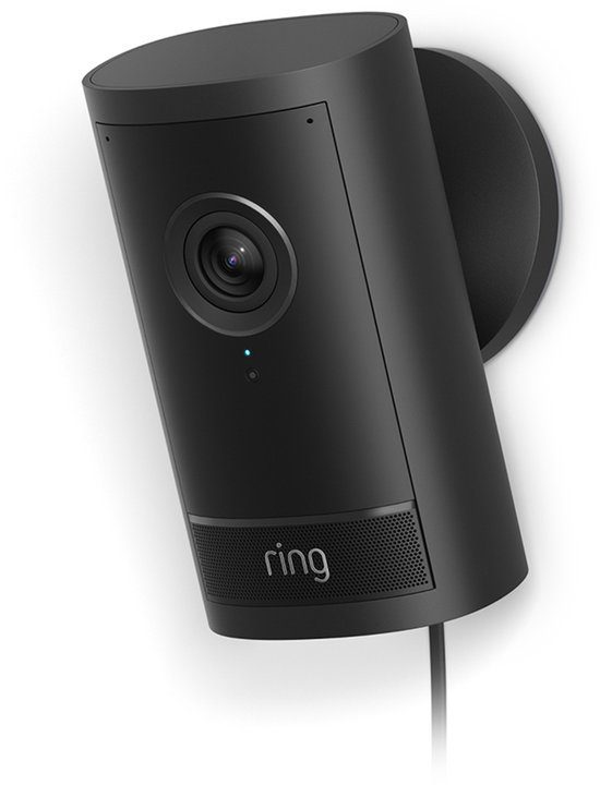 Ring Outdoor Camera Pro plug-in zwart 4K beveiligingscamera buiten