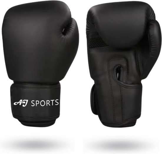 AJ-Sports bokshandschoenen 10 oz in zwart