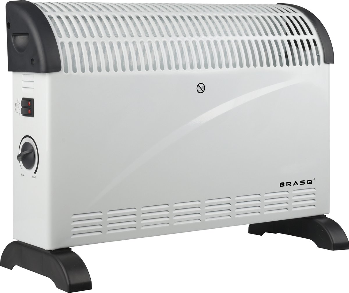 Brasq CH300 witte convectorkachel 2000W met 3 warmtestanden