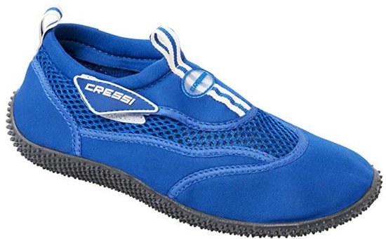 Cressi Reef waterschoenen blauw voor rotsen en snorkelen