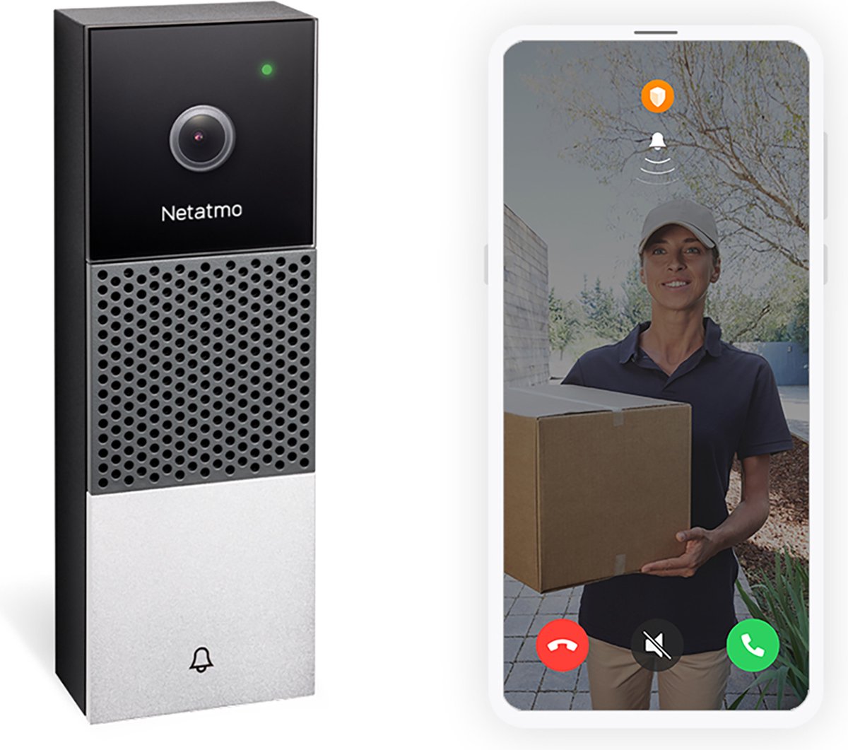 Netatmo slimme video deurbel zonder abonnement