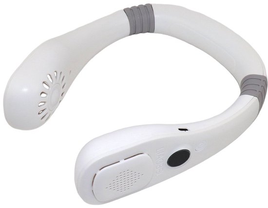 DreamGoods nekventilator Deluxe wit met LED display