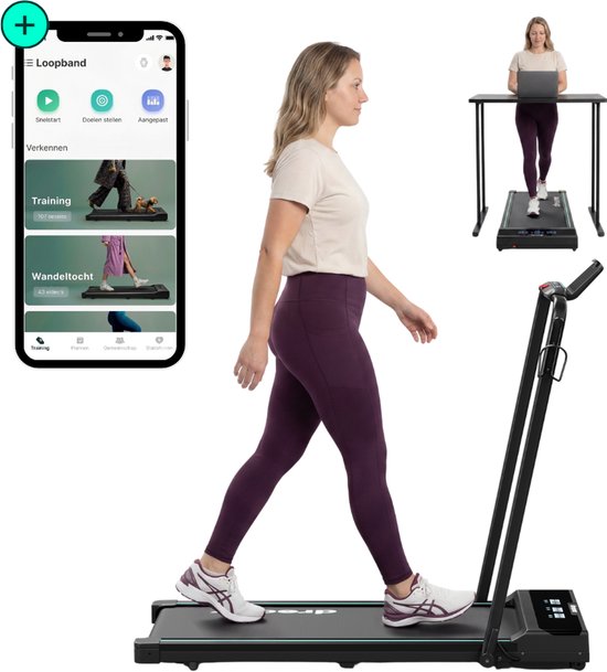 Dreaver Motion Pro inklapbare loopband voor thuis met voorleuning