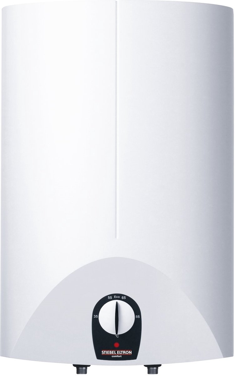 Stiebel Eltron close-up boiler van 10 liter in staal