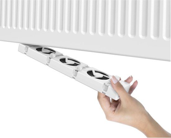 Energiezuinige radiatorventilatoren voor efficiente verwarming set van 2