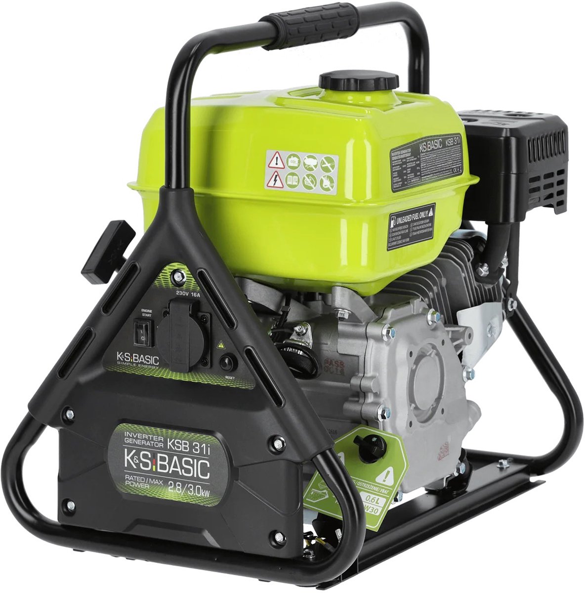 K&S Generator 31i benzine aggregaat van 3,0 kilowatt