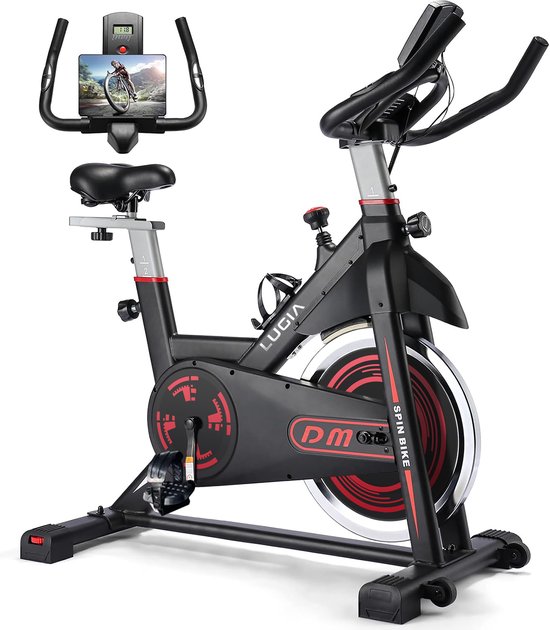 Lugia hometrainer met led display en verstelbaar zadel