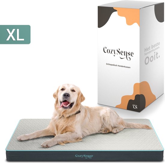 CozySense orthopedisch hondenkussen XL met waterdichte hoes