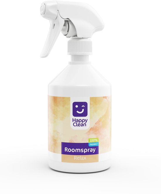 Happy Clean Roomspray huisparfum lavendel en eucalyptus
