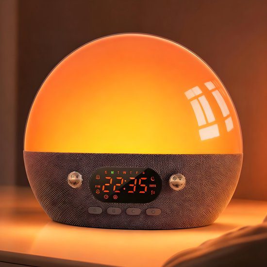 Inga Smart wake up light met wifi-app en Bluetooth-speaker