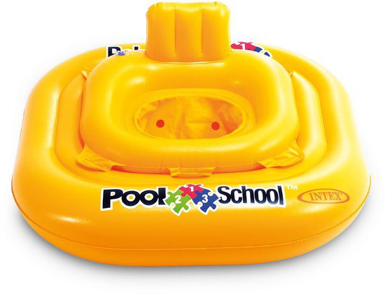 Intex Pool School Deluxe baby float drijfband voor peuters van 1 tot 2 jaar