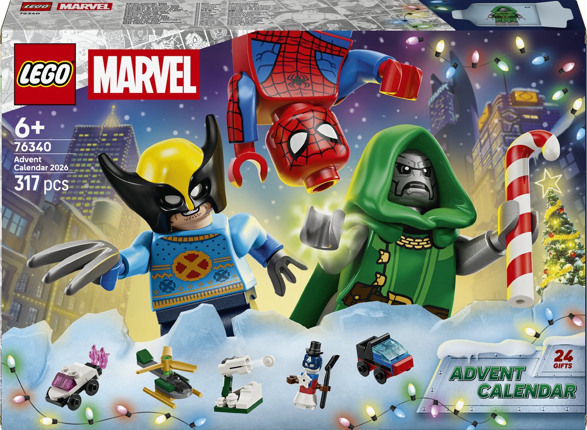 LEGO Marvel Adventskalender 2026 (76340)