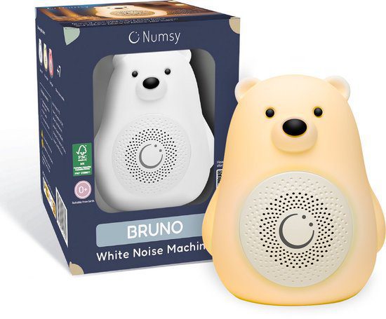 Numsy Bruno white noise machine met Nederlandse bedtime story
