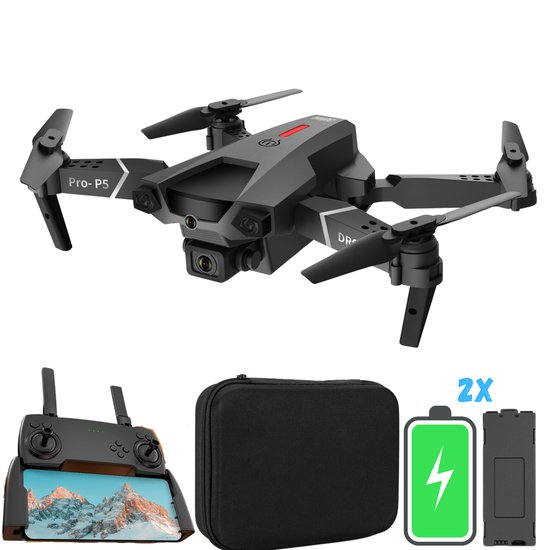 CY Goods PRO P5 drone met camera, inklapbaar, met opbergtas
