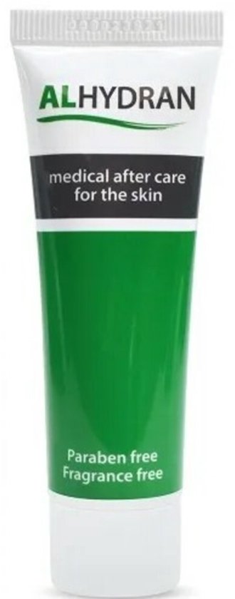 ALHYDRAN littekencreme met aloe vera in een tube van 30 ml