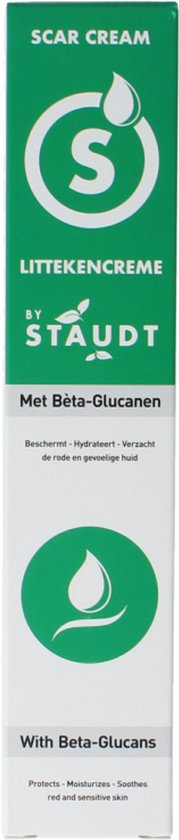 Staudt littekencreme met siliconen in een tube van 40 ml