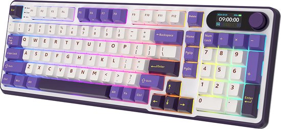 Royal Kludge RKS98 mechanisch toetsenbord met display en RGB