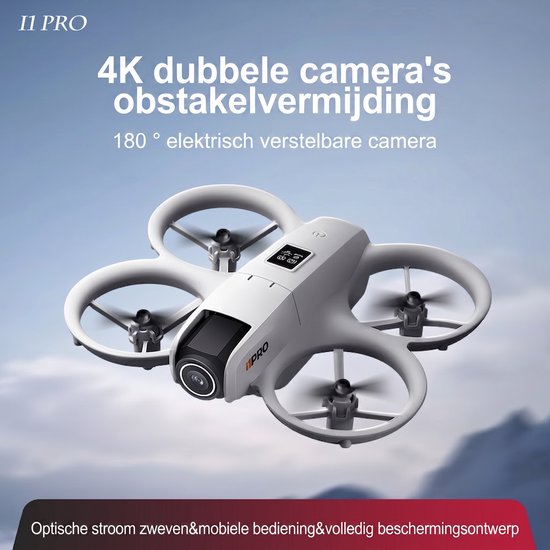 I1 PRO D18 mini drone met verstelbare cameralens