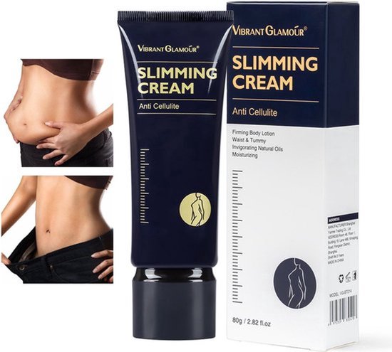 VIBRANT GLAMOUR anti-cellulitis creme in een pot van 80 gram