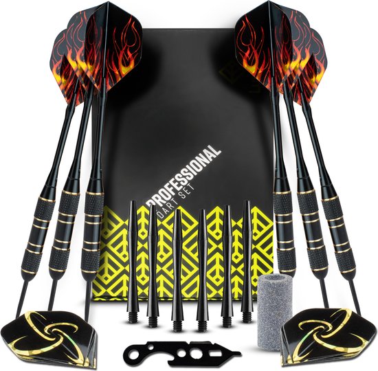Lumora Professionele Dartpijlen - Darts met Shafts, Flights en Onderdelen - 23 gram dartpijlen 