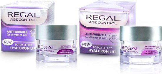 Regal Age Control anti-rimpel dag- en nachtcrème set 2x45ml