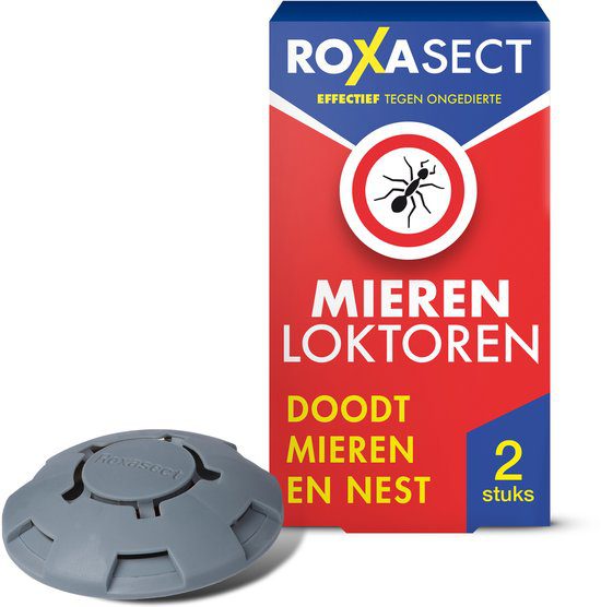 Roxasect mierenloktoren set van 2 voor binnen en buiten tegen mieren