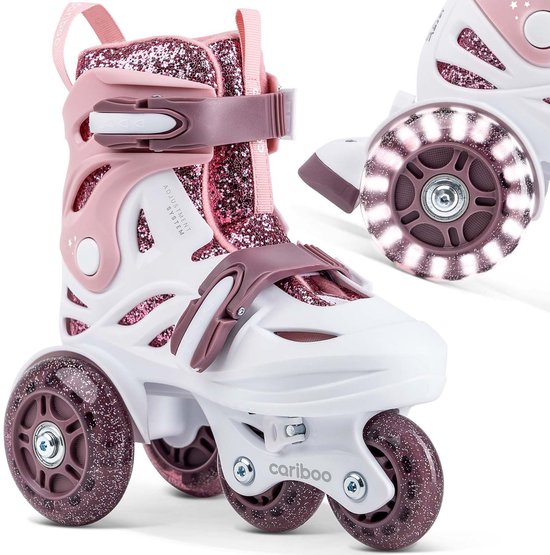 Cariboo Ballerina skeelers in roze-paars voor kleuters