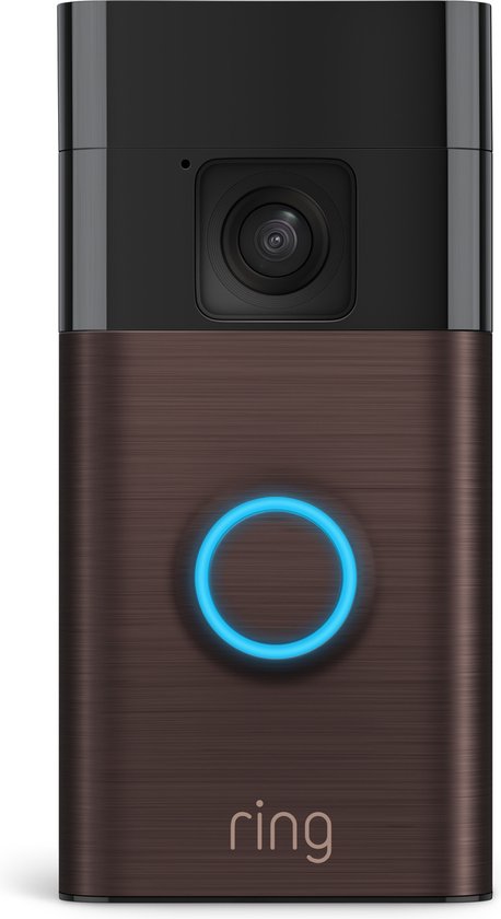 Ring Battery Video Doorbell slimme deurbel in brons