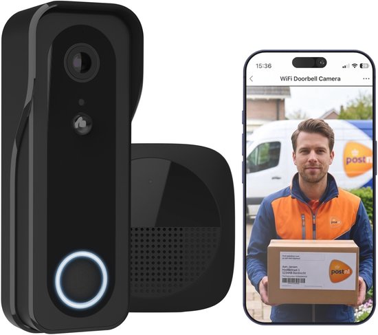 Trust DOORCAM-3000 slimme video deurbel met accu