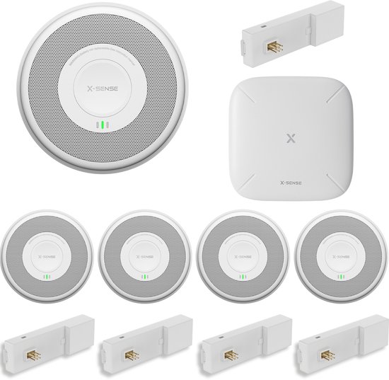 X-Sense XS0F-PMA slimme rookmelder op 230V met RF-koppeling