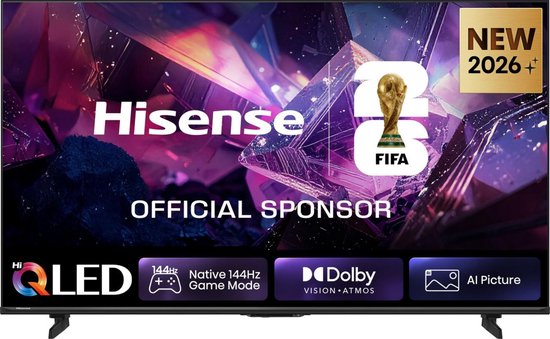 Hisense 65E7S PRO smart tv van 65 inch met Hi-QLED-scherm