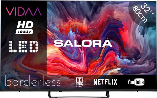 Salora FOD32HV smart tv van 32 inch met VIDAA TV