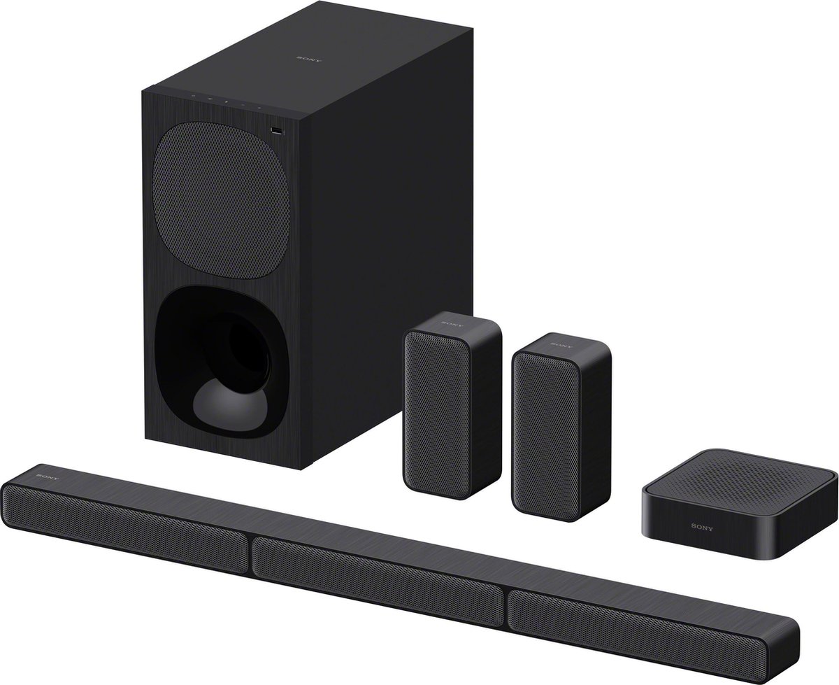 Sony HT-S40R 5.1 soundbar met subwoofer en twee draadloze achterspeakers
