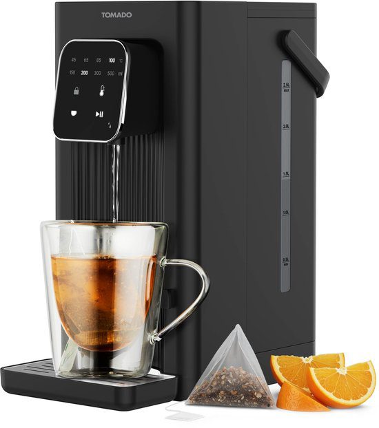 Tomado TWD2503B heetwaterdispenser 2,5L met waterfilter