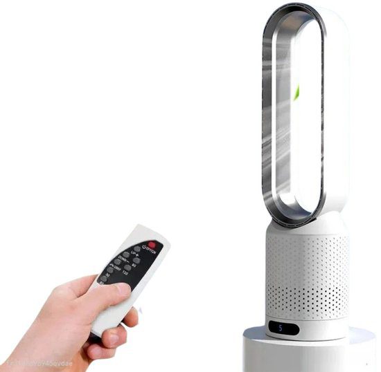Torenventilator bladloos 8 snelheden slaapkamer