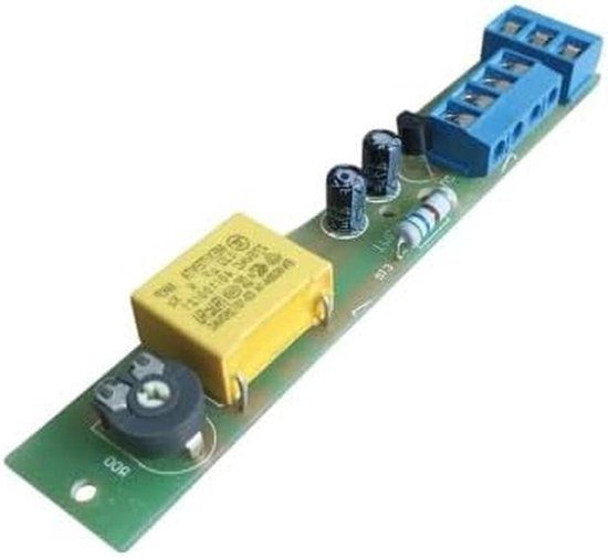 Ventilator timer afzuig badkamer 158x157mm instelbaar tijdslot