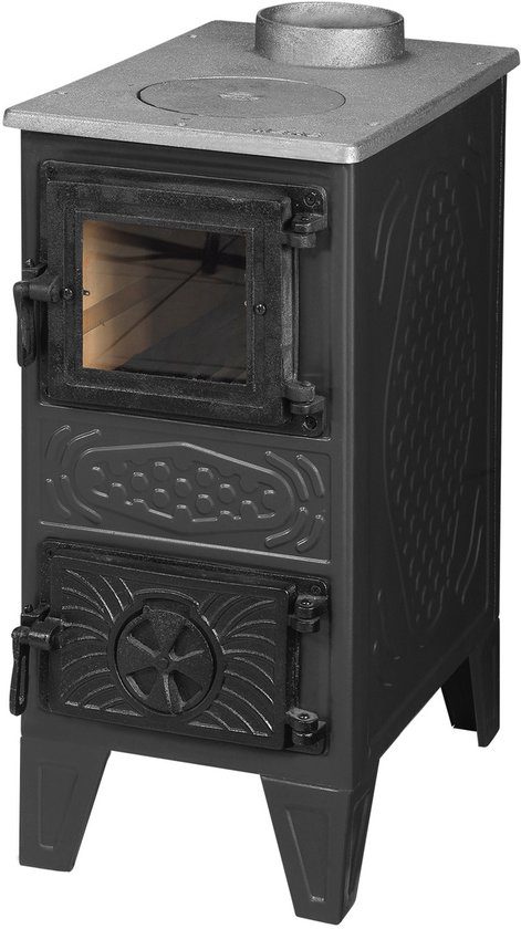 Viking Choice FS-100 houtkachel houtfornuis 5,5 kW zwart
