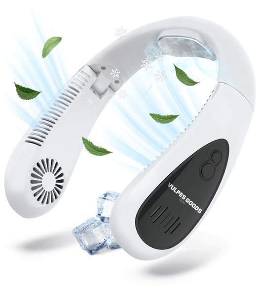 Vulpes Goods Tech nekventilator met koelelement oplaadbaar