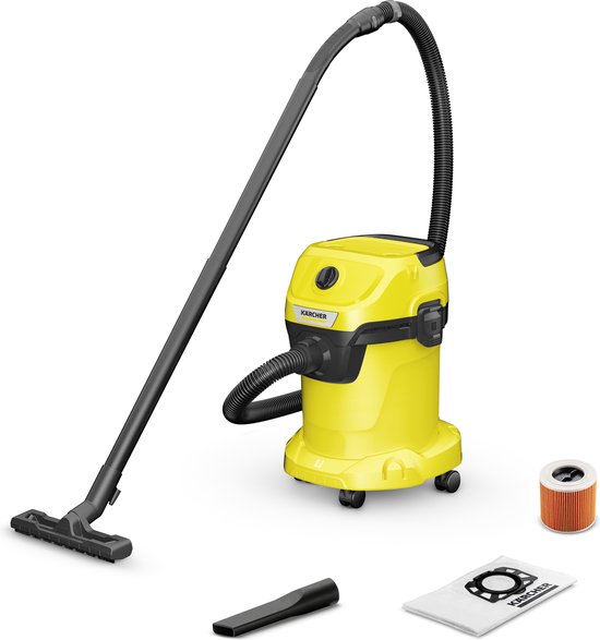 Kärcher WD 3 V-17/4/20 nat- en droogzuiger met patroonfilter
